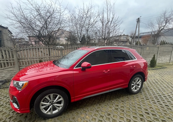 Audi Q3 cena 137999 przebieg: 4885, rok produkcji 2022 z Zgierz małe 232